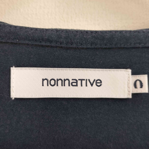ノンネイティブ nonnative ROAMER TEE S/S COTTON JERSEY OVERDYED メンズ JPN:0