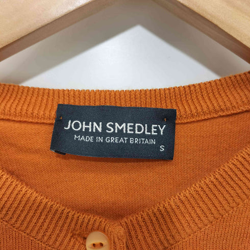 ジョンスメドレー JOHN SMEDLEY コットンニットカーディガン レディース import:S