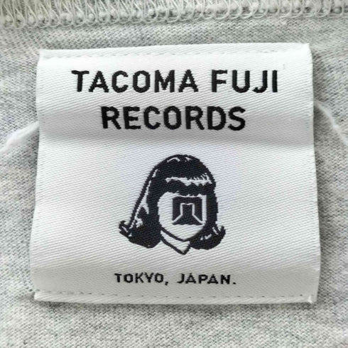 TACOMA FUJI RECORDS プリントクルーネックTシャツ メンズ
