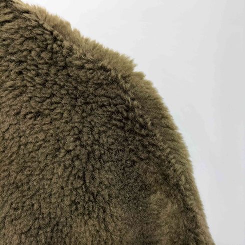 ハリス HARRISS ボアノーカラーコート レディース 36