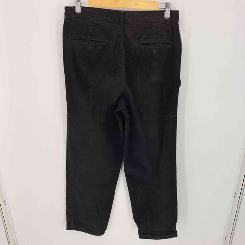 オールドネイビー OLD NAVY 00S 2タックコーデュロイパンツ ブラック メンズ 33/30