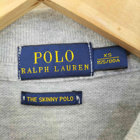 ポロラルフローレン POLO RALPH LAUREN ポニー刺繍 鹿の子ポロシャツ レディース import:XS
