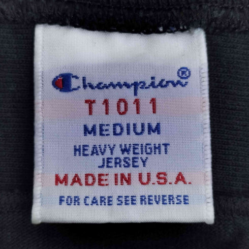 チャンピオン Champion USA製 T1011 フットボール Tシャツ メンズ import:M