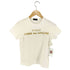 トリココムデギャルソン tricot COMME des GARCONS ラメロゴプリント クルーネックTシャツ レディース