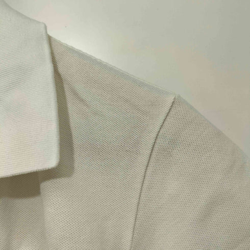 ラコステ LACOSTE 日本製 ワンポイント刺繍鹿の子ポロシャツ レディース 38