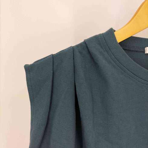 ビューティーアンドユースユナイテッドアローズ BEAUTY & YOUTH UNITED ARROWS タックショルダー フレンチスリーブカットソー レディース FREE