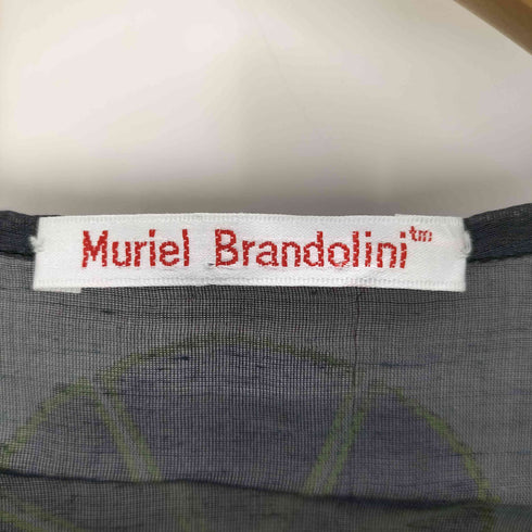 Muriel Brandolini シースルーカーディガン レディース