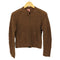 ポールスミス Paul Smith ウールアクリル クロシェニット ジップカーディガン レディース import:M