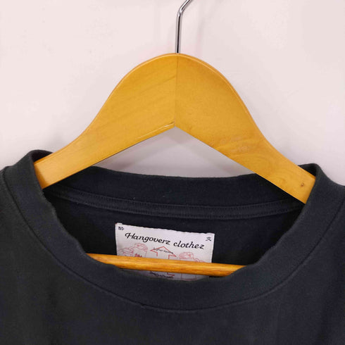 ハングオーバーズ Hangoverz original font 2021 L/S Tシャツ メンズ 2XL