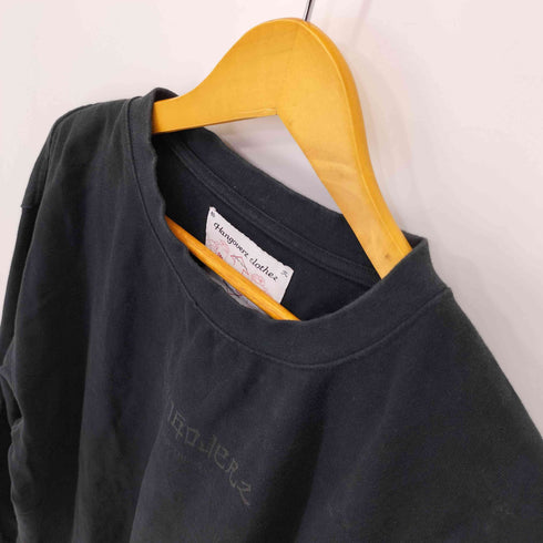ハングオーバーズ Hangoverz original font 2021 L/S Tシャツ メンズ 2XL
