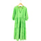 ザラ ZARA Vネック ティアードワンピース レディース import:M