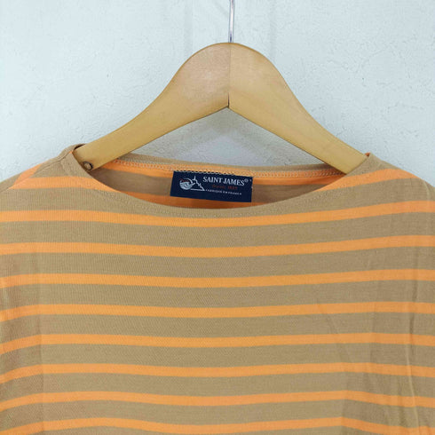 セントジェームス SAINT JAMES ボーダー ボートネックカットソー レディース XXS