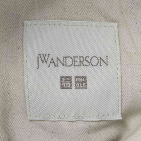 ユニクロジェイダブリューアンダーソン UNIQLO JW ANDERSON 25SS タックワイドチノ メンズ W91