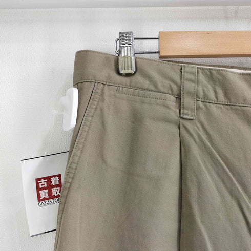 ユニクロジェイダブリューアンダーソン UNIQLO JW ANDERSON 25SS タックワイドチノ メンズ W91