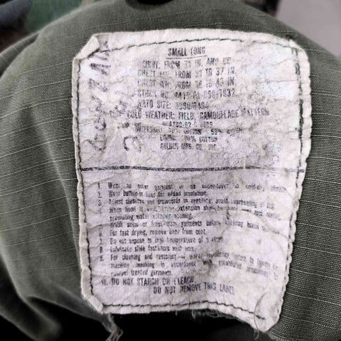 ユーエスアーミー U.S. ARMY 80S 82年会計 M65 Field Jacket ウッドランドカモ メンズ S-L