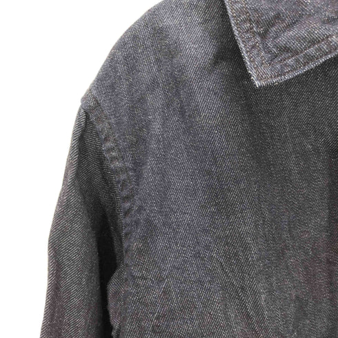 ロンハーマンヴィンテージ R.H.VINTAGE レースアップデニムシャツ レディース import:S