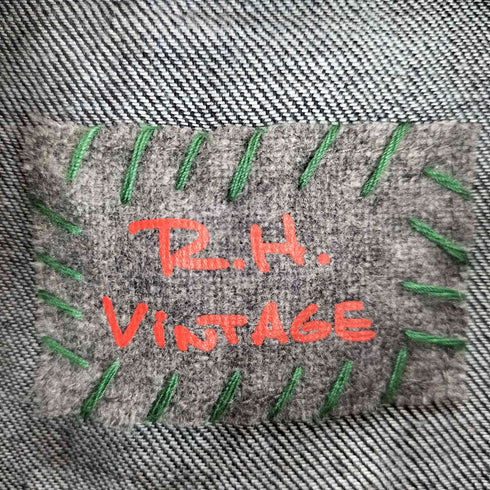 ロンハーマンヴィンテージ R.H.VINTAGE レースアップデニムシャツ レディース import:S