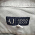 アルマーニジーンズ ARMANI JEANS MADE IN ITALY 片ポケ コットンレギュラーカラーシャツ メンズ import:L