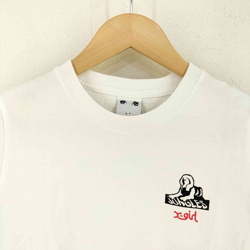 エックスガール X-girl JUNGLES LOGO S/S TEE メンズ JPN:1