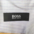 ボスヒューゴボス BOSS HUGO BOSS ストライプ ビッグカラーシャツ メンズ 45 17 3/4