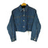 ザラ ZARA ショート丈デニムジャケット レディース import:M