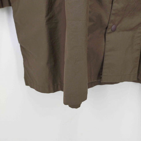 ムジラボ MUJI labo スタンドカラー フルスナップ シャツ メンズ S-M