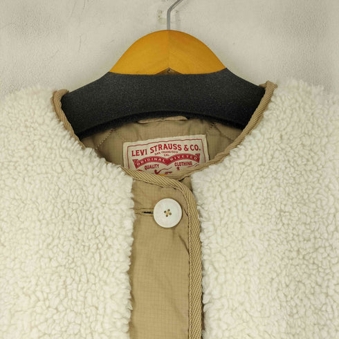 リーバイス Levis MARLOWE SHERPA LINER COCONUT MILK レディース import:M