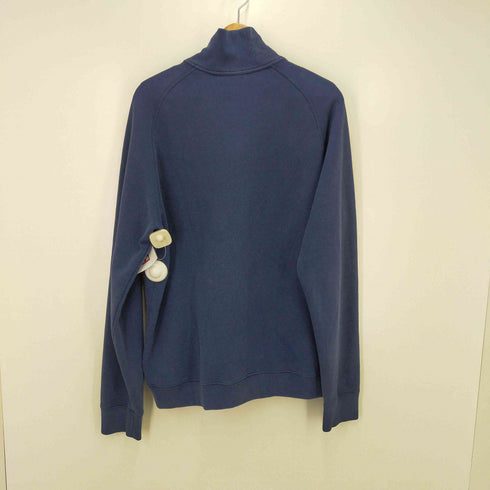 ポロジーンズカンパニーラルフローレン POLO JEANS COMPANY RALPH LAUREN 90-00S ロゴ 刺繍 鹿の子 ジップアップ スタンドカラー トラックジャケット メンズ import:L