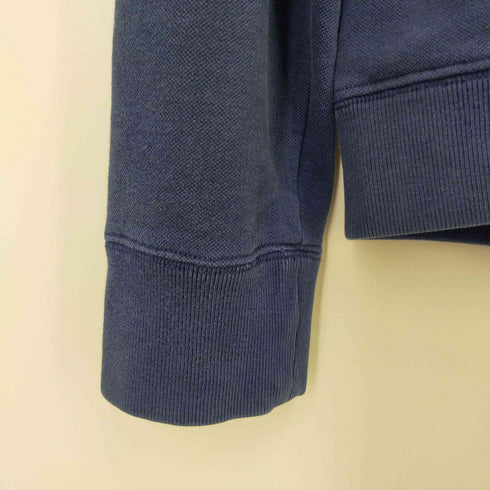 ポロジーンズカンパニーラルフローレン POLO JEANS COMPANY RALPH LAUREN 90-00S ロゴ 刺繍 鹿の子 ジップアップ スタンドカラー トラックジャケット メンズ import:L