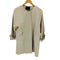 ユナイテッドアローズグリーンレーベルリラクシング UNITED ARROWS green label relaxing メタルドット ノーカラー コート レディース JPN:38