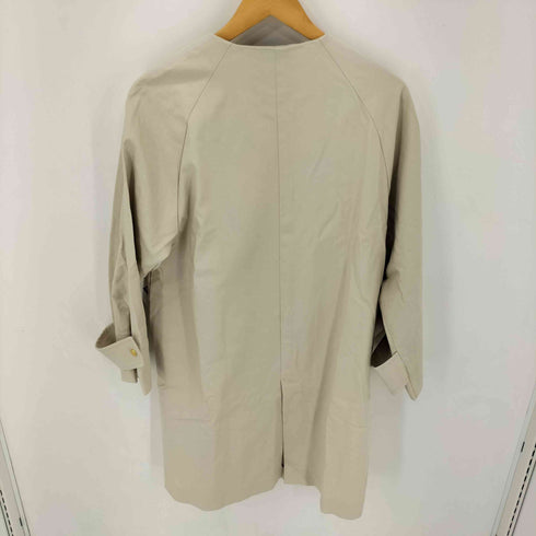 ユナイテッドアローズグリーンレーベルリラクシング UNITED ARROWS green label relaxing メタルドット ノーカラー コート レディース JPN:38