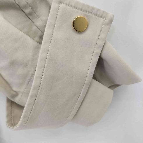 ユナイテッドアローズグリーンレーベルリラクシング UNITED ARROWS green label relaxing メタルドット ノーカラー コート レディース JPN:38