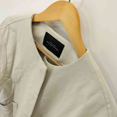 ユナイテッドアローズグリーンレーベルリラクシング UNITED ARROWS green label relaxing メタルドット ノーカラー コート レディース JPN:38
