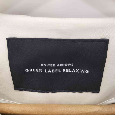 ユナイテッドアローズグリーンレーベルリラクシング UNITED ARROWS green label relaxing メタルドット ノーカラー コート レディース JPN:38