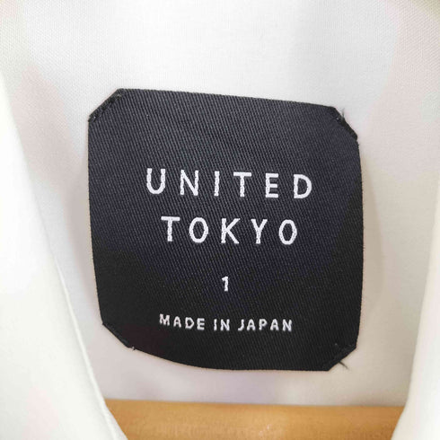 ユナイテッドトウキョウ UNITED TOKYO アシンメスリット レース シャツ レディース JPN:1