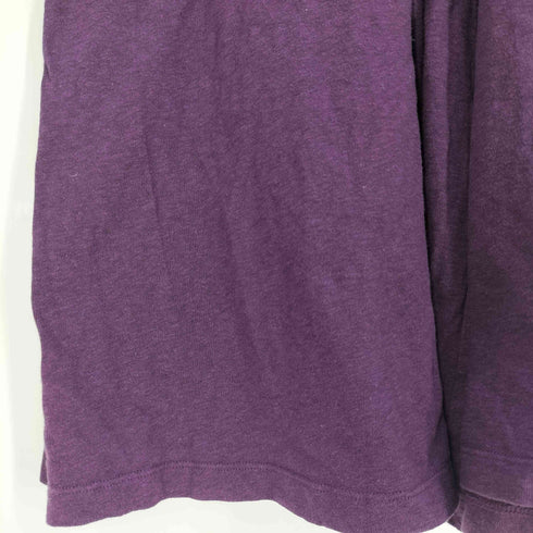 ワイズフォーリビング Ys for living フリル ギャザー クルーネックTシャツ レディース