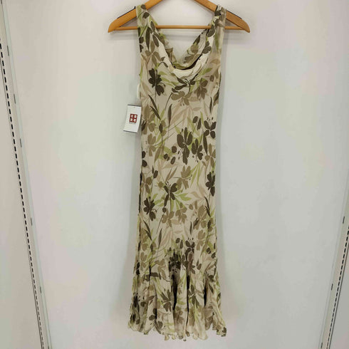caroll MADE IN FRANCE 花柄 ノースリーブワンピース レディース EUR:38