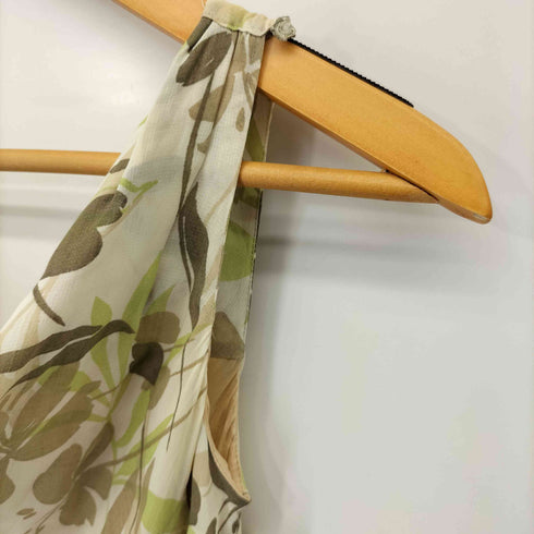 caroll MADE IN FRANCE 花柄 ノースリーブワンピース レディース EUR:38