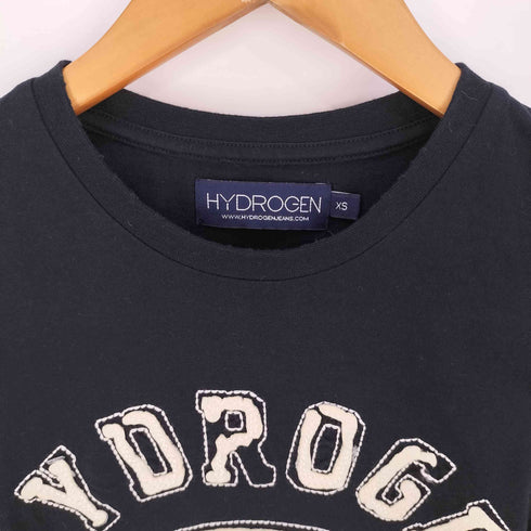 ハイドロゲン HYDROGEN スカル刺繍 Tシャツ レディース import:XS