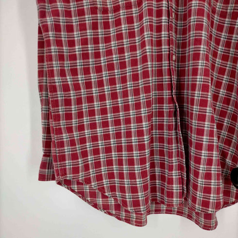 ポロバイラルフローレン Polo by RALPH LAUREN マドラスチェック 両フラップシャツ メンズ JPN:XL