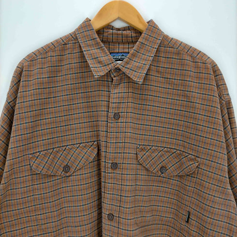 パタゴニア patagonia オーガニックコットン チェックシャツ メンズ JPN:XL