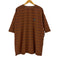 サブサエティ Subciety LEATHER PATCH BORDER TEE メンズ XXL