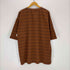サブサエティ Subciety LEATHER PATCH BORDER TEE メンズ XXL