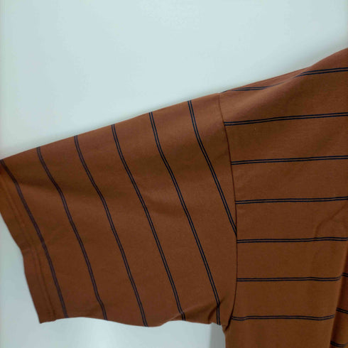 サブサエティ Subciety LEATHER PATCH BORDER TEE メンズ XXL