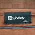 サブサエティ Subciety LEATHER PATCH BORDER TEE メンズ XXL
