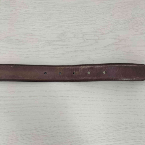 ARALDI イタリア製 レザーベルト メンズ 80