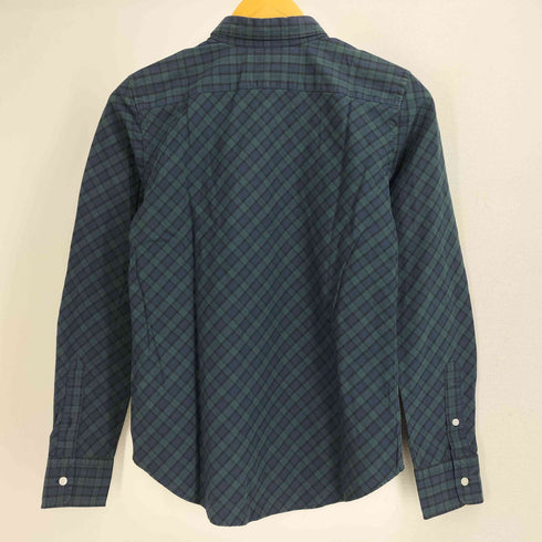 ラルフローレンスポーツ RALPH LAUREN SPORT SLIM FIT ポニー刺繍 チェック ボタンダウン シャツ レディース JPN:9号