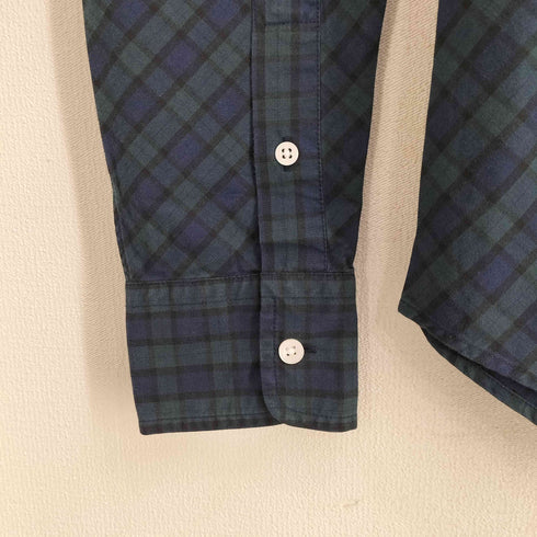 ラルフローレンスポーツ RALPH LAUREN SPORT SLIM FIT ポニー刺繍 チェック ボタンダウン シャツ レディース JPN:9号