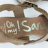 OH MY SANDALS ストライプサンダル レディース EUR:36