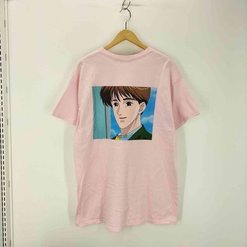 ラブラット LABRAT バックプリント クルーネック半袖アニメTシャツ メンズ JPN:XL